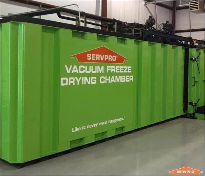 green vacuum freeze drying chamber
